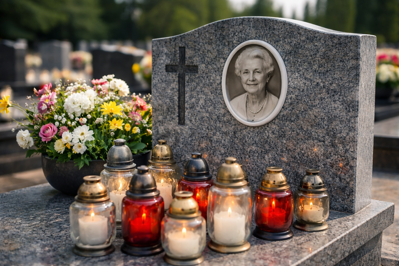 Owal, prostokąt czy serce? Jak dopasować geometrię zdjęcia na pomniki do stylu tablicy napisowej?